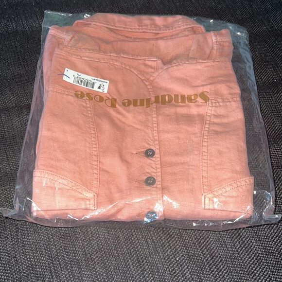 Sandrine rose x Free People Empire Jacket pink size small - Picture 3 of 8